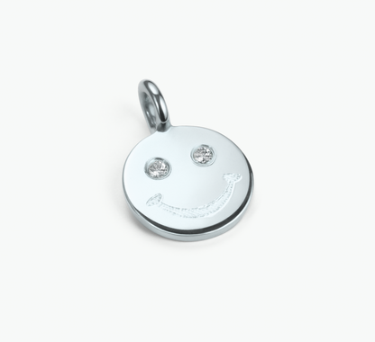 Pure Smile Ketten Anhänger in Weißgold von The Good Bling Berlin