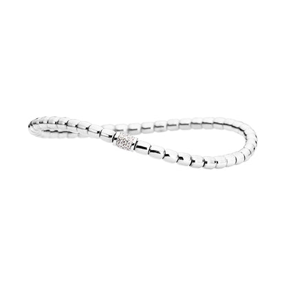 Armband Flessibile, Weißgold • Diamant von Capolavoro (AB8B00113.INNEN.17-M)