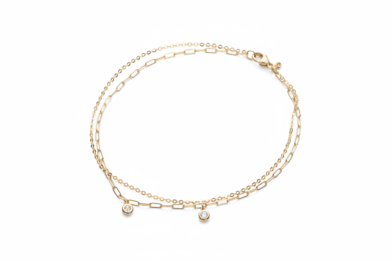 Elfi Armband in Gelbgold von The Good Bling Berlin