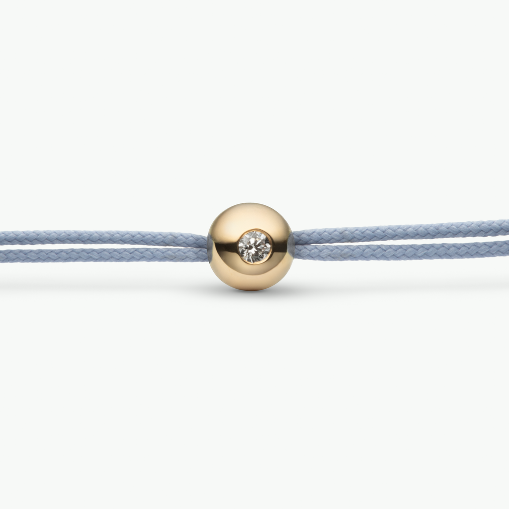 Lio Big Armband, Recyceltes Gold & Labordiamant