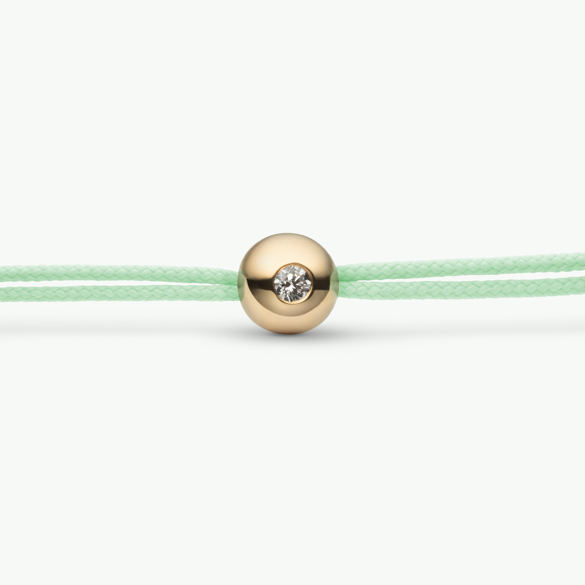 Lio Big Armband, Recyceltes Gold & Labordiamant