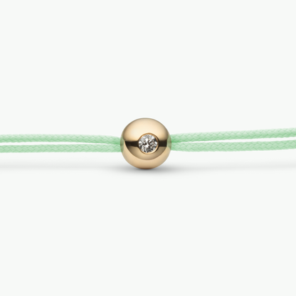 Lio Big Armband, Recyceltes Gold & Labordiamant