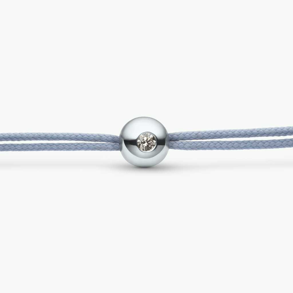 Lio Big Armband in Weißgold von The Good Bling Berlin