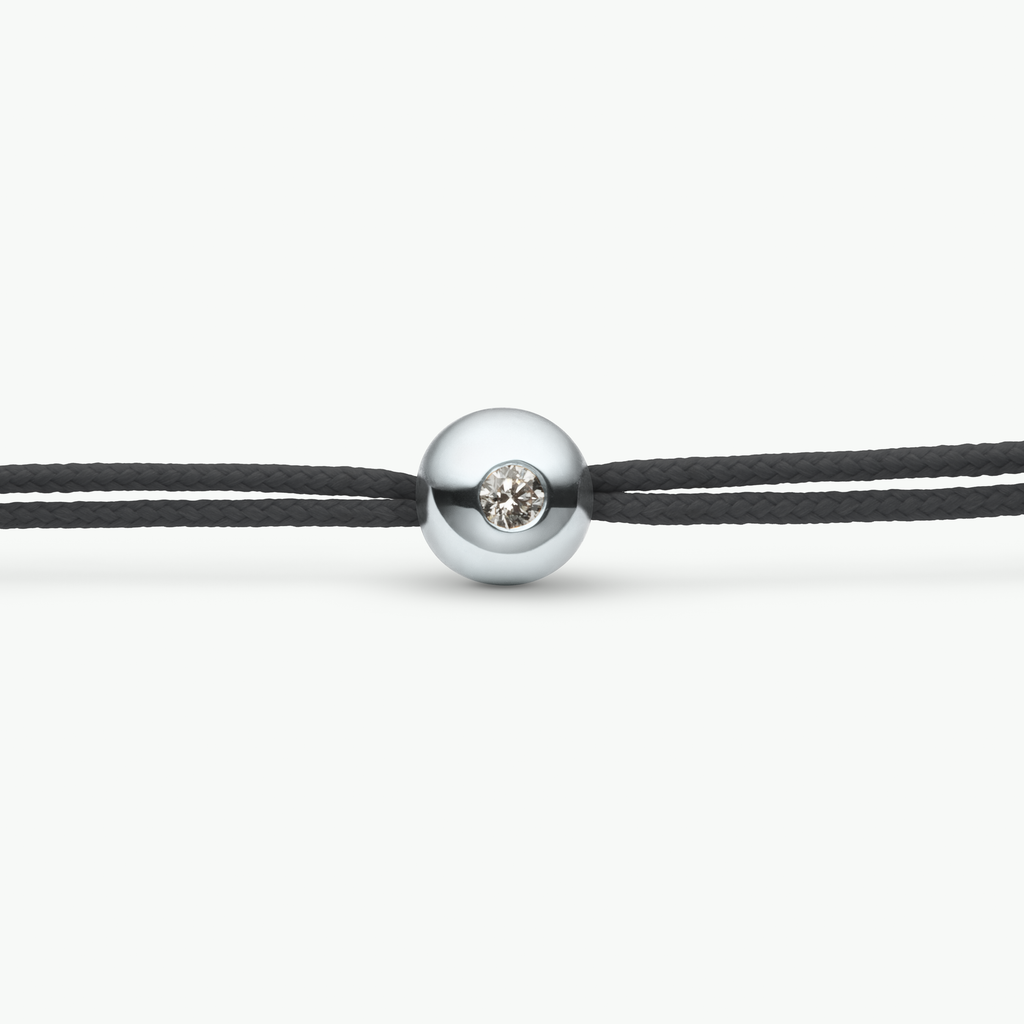 Lio Big Armband, Recyceltes Gold & Labordiamant