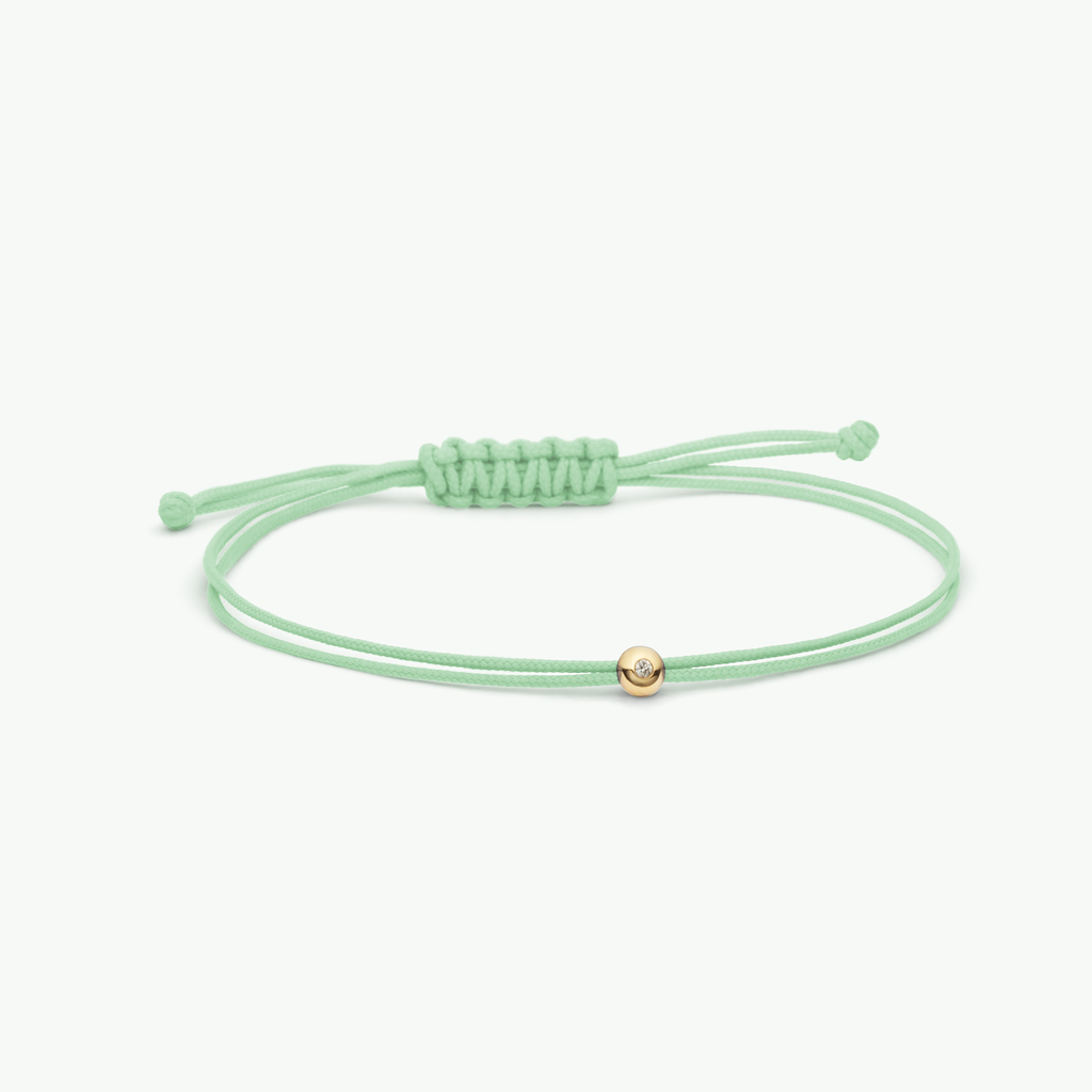 Lio Small Armband, Recyceltes Gold & Labordiamant