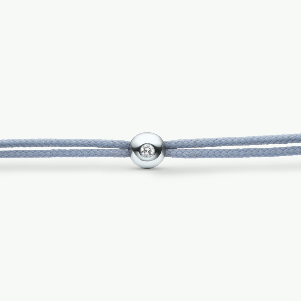 Lio Small Armband in Weißgold von The Good Bling Berlin