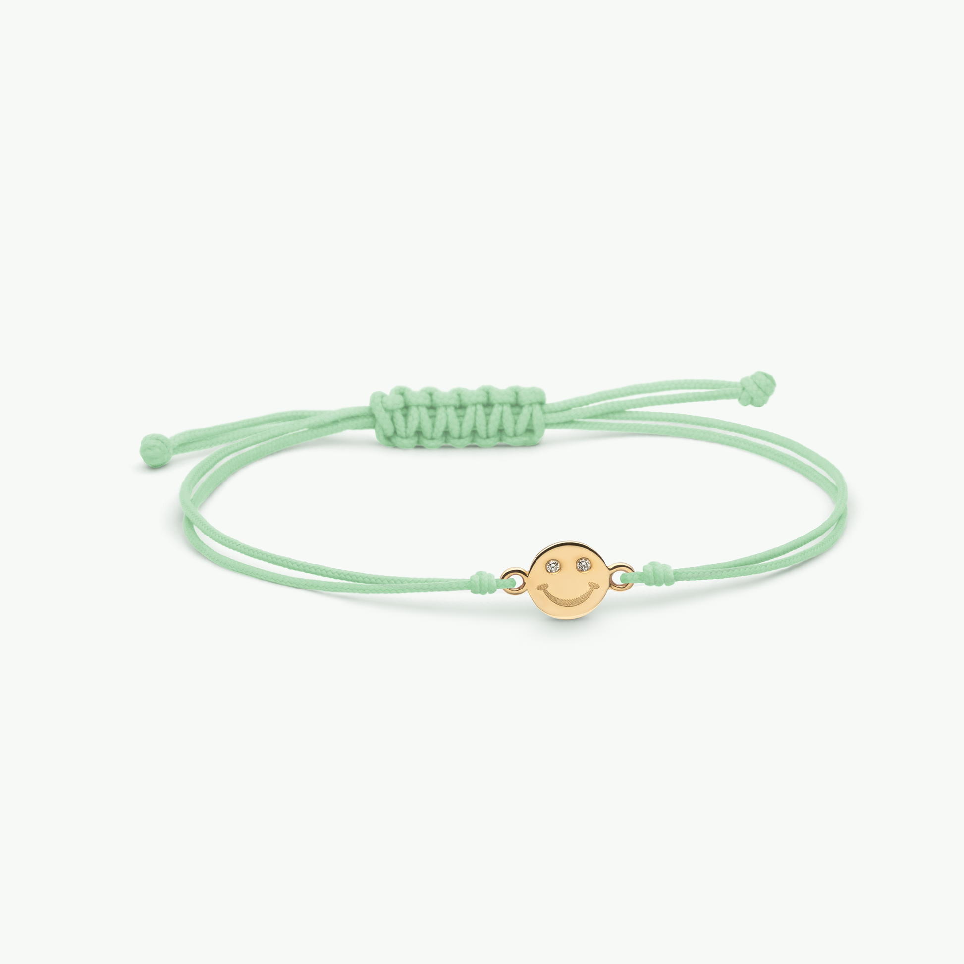 Easy Smile Armband in Weißgold von The Good Bling Berlin