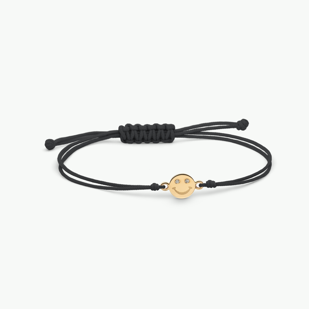 Easy Smile Armband in Gelbgold von The Good Bling Berlin
