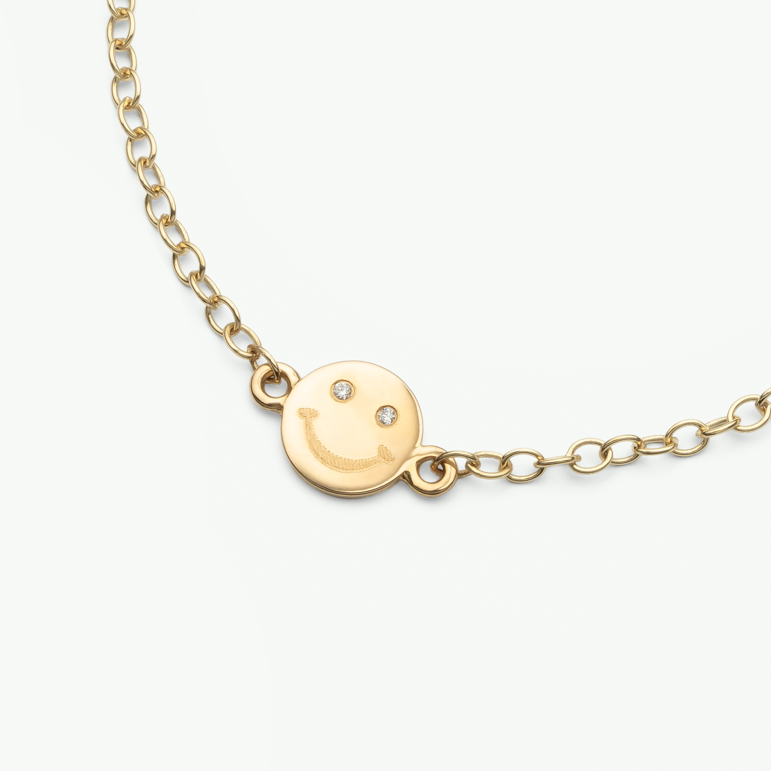 Sweet Smile Armband in Weißgold von The Good Bling Berlin