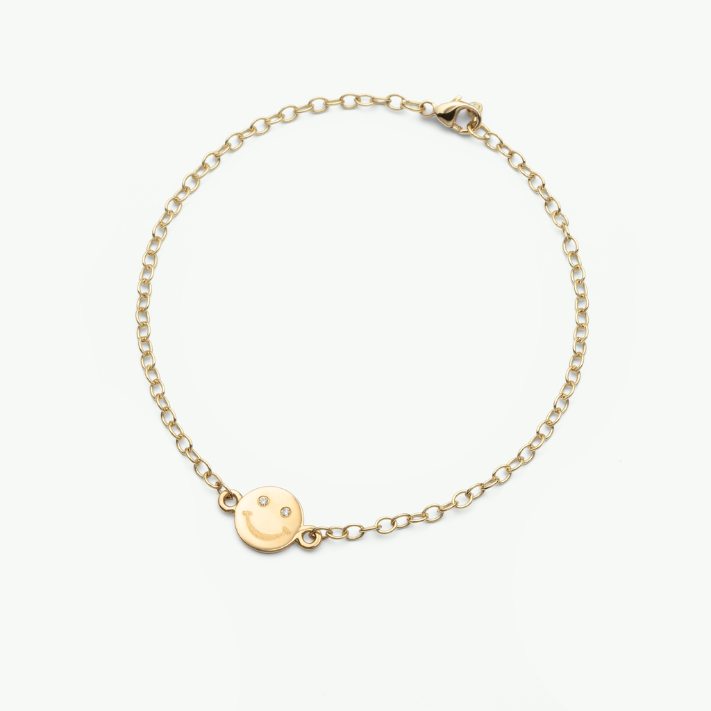 Sweet Smile Armband in Gelbgold von The Good Bling Berlin