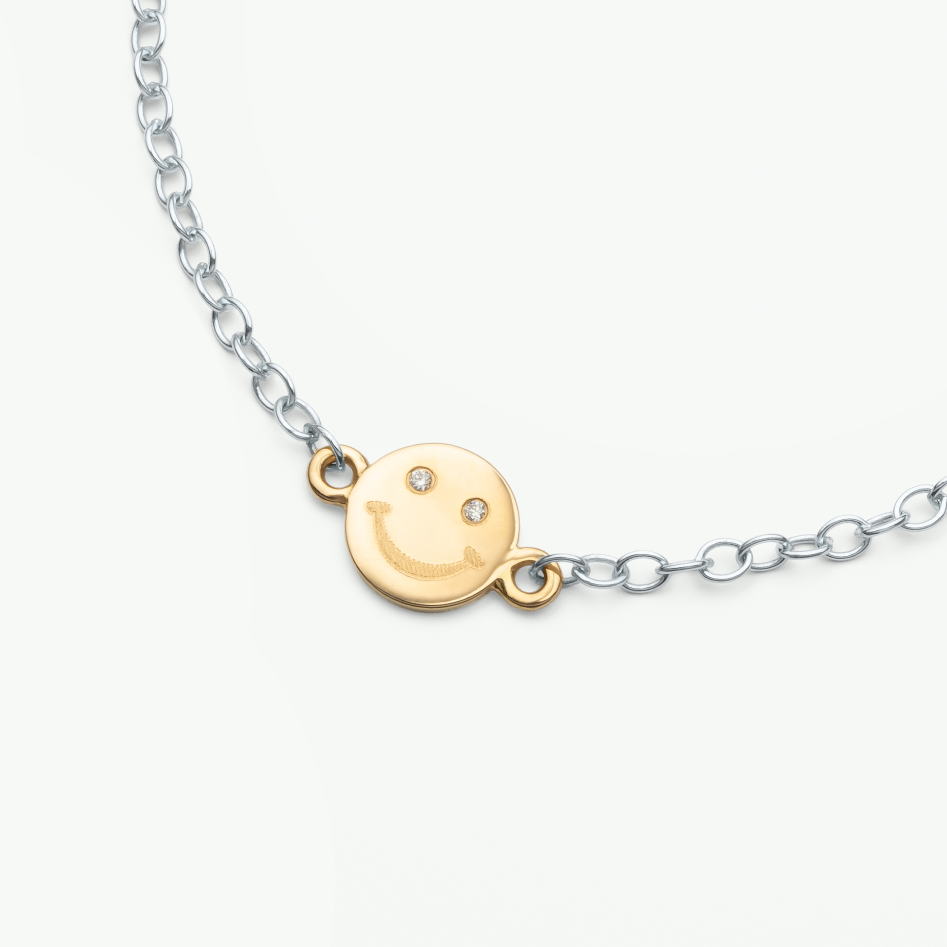 Playful Smile Armband Silber in  von The Good Bling Berlin
