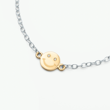 Playful Smile Armband Silber in  von The Good Bling Berlin
