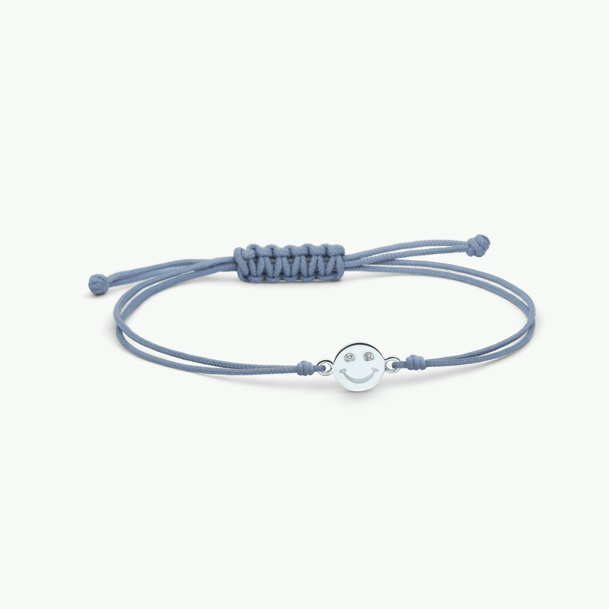 Easy Smile Armband in Weißgold von The Good Bling Berlin