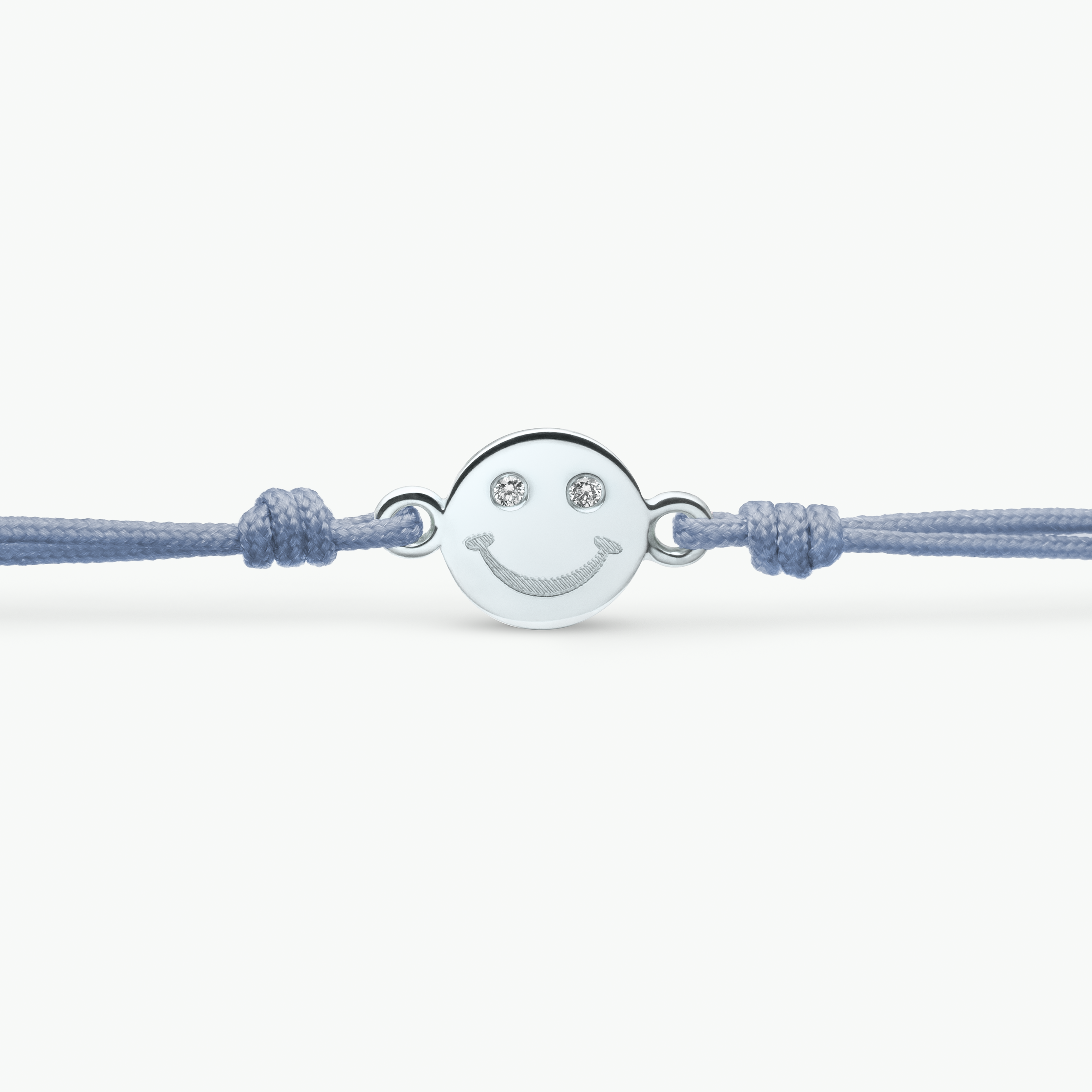 Easy Smile Armband in Weißgold von The Good Bling Berlin
