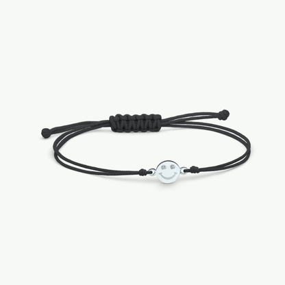 Easy Smile Armband in Weißgold von The Good Bling Berlin