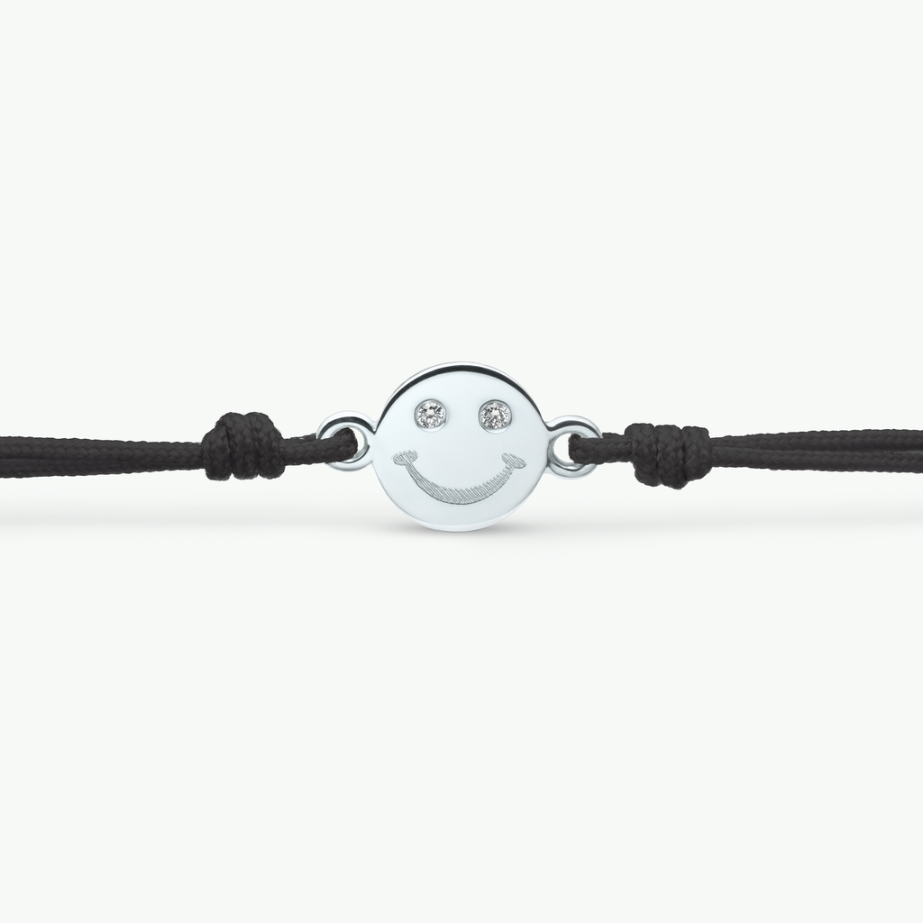 Easy Smile Armband in Weißgold von The Good Bling Berlin