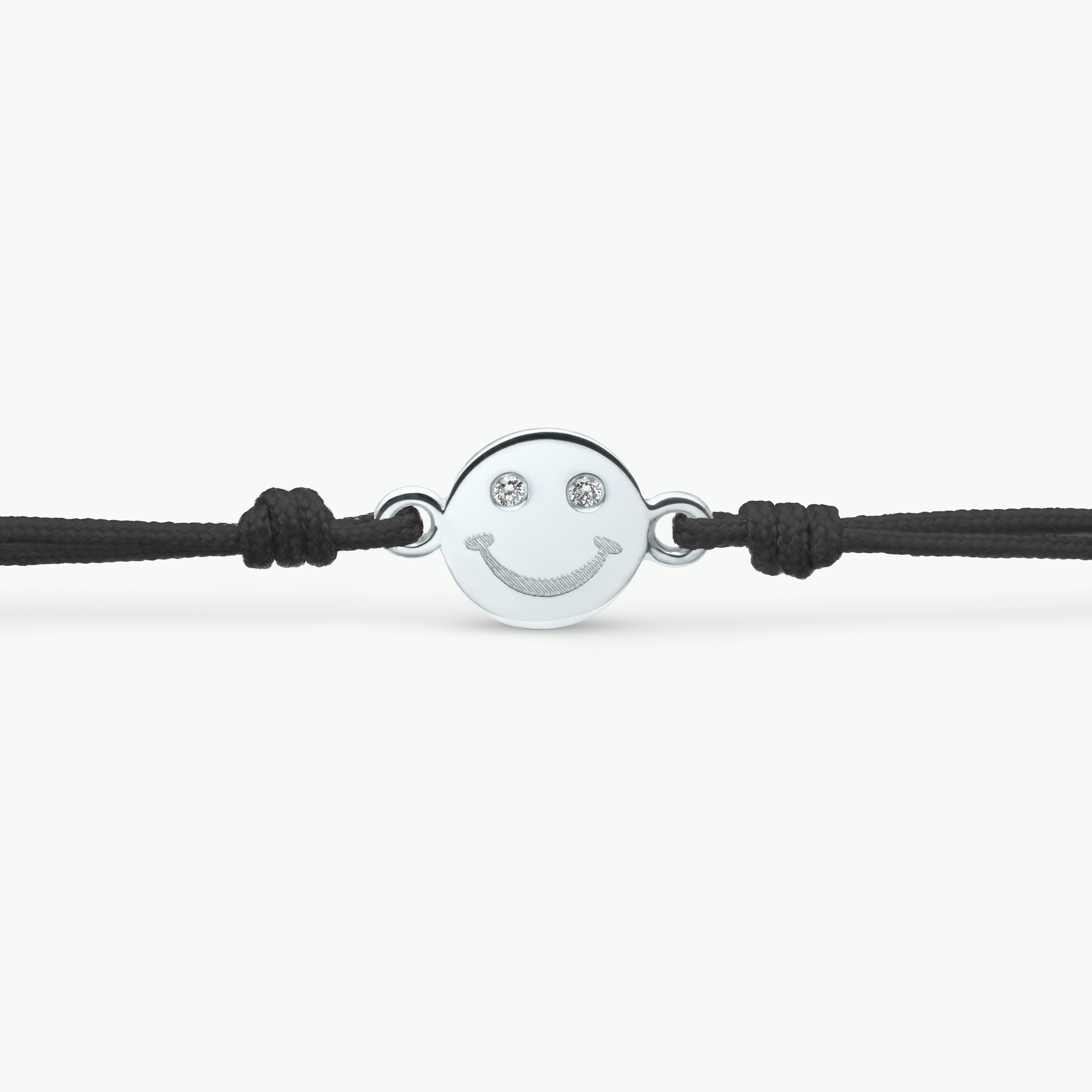 Easy Smile Armband in Weißgold von The Good Bling Berlin