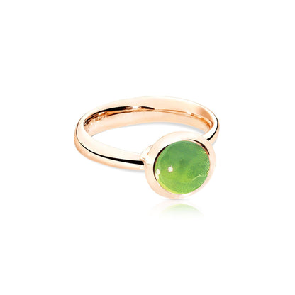 BOUTON Ring Small, Roségold • Peridot von Tamara Comolli (R-BOU-s-Per-rg)