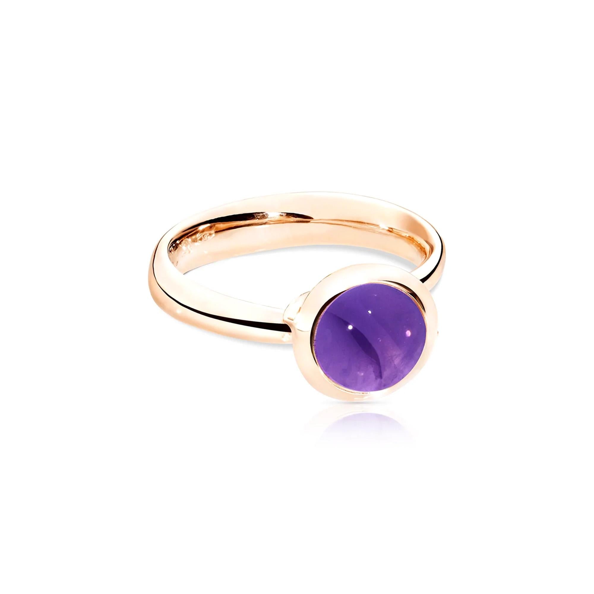 BOUTON Ring small - R-BOU-s-Am-rg