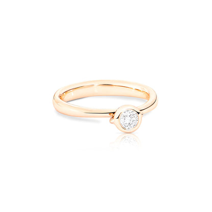 BOUTON Solitaire Ring • Diamant von Tamara Comolli (R-BOU-Sol-Cl-rg)