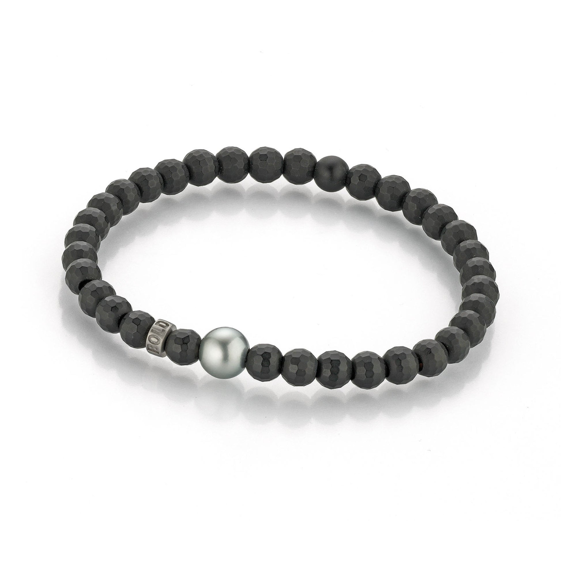 Bold Armband, Silber • Onyx von Gellner (5-24517-02)