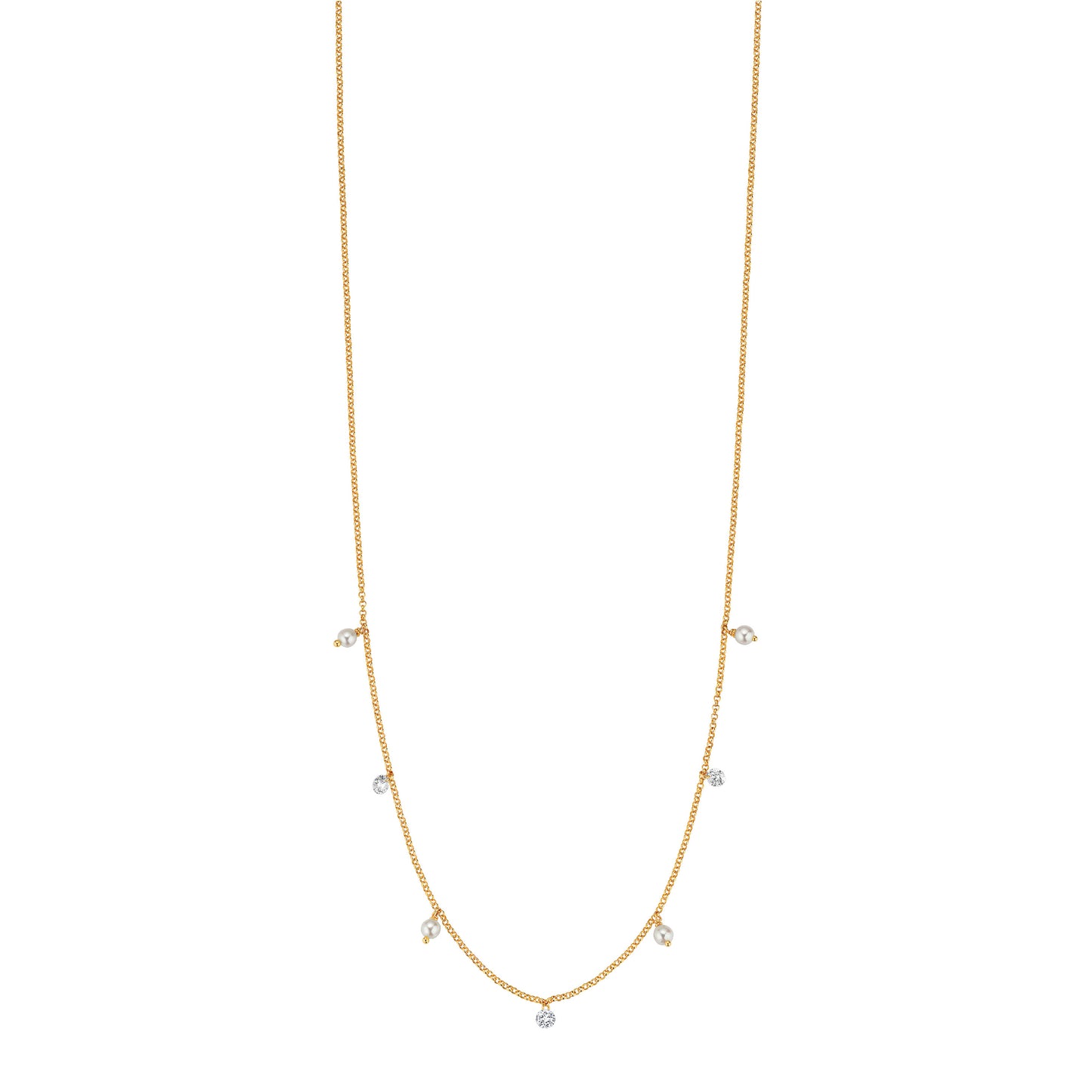 Bolero Collier, Gelbgold • Diamant von Gellner (2-81645-01)