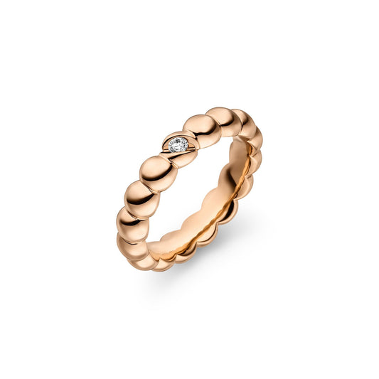 CALLA Ring, Roségold • Diamant von Schaffrath (758_CALM4_05_RW)
