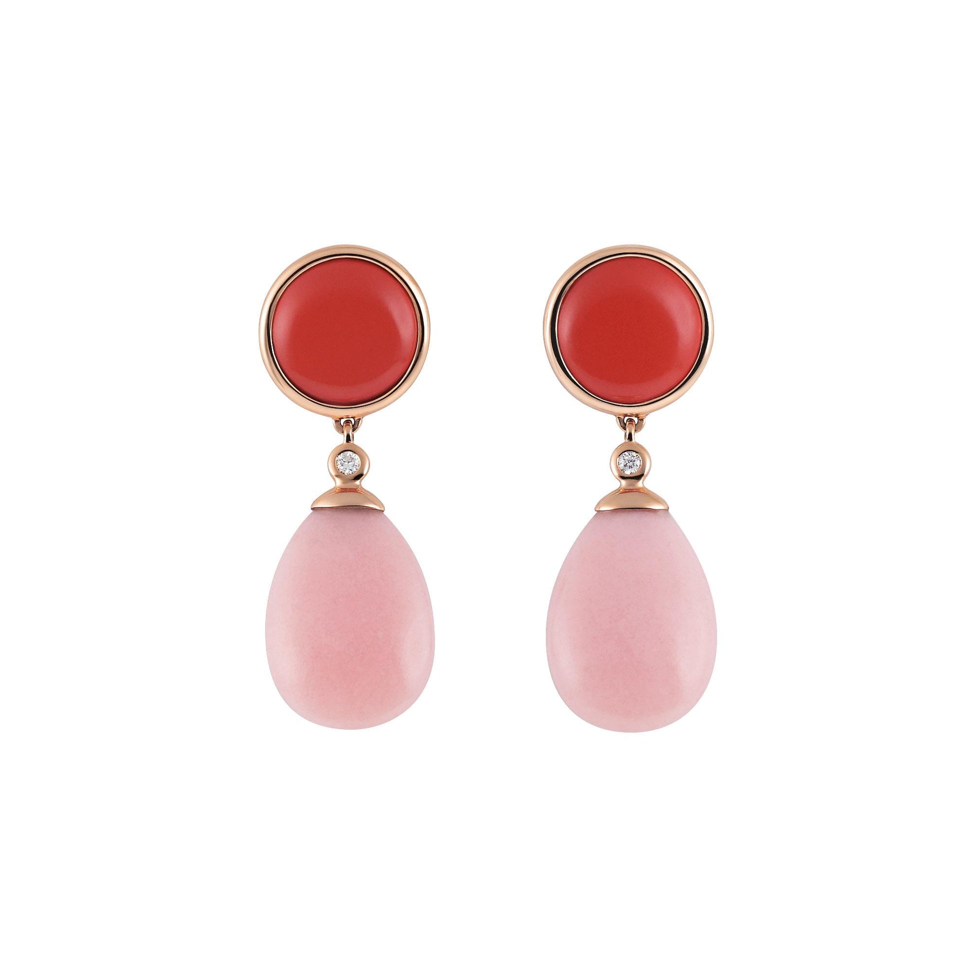 Candy Ohrhänger, Roségold von Al Coro (E226POR) online kaufen