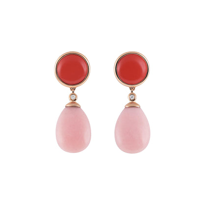 Candy Ohrhänger, Roségold von Al Coro (E226POR) online kaufen