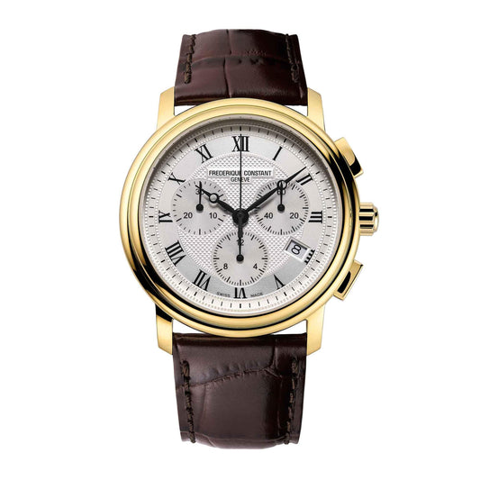 Classics Chronograph, Tricolor-Gold von Frédérique Constant (FC-292MC4P5)