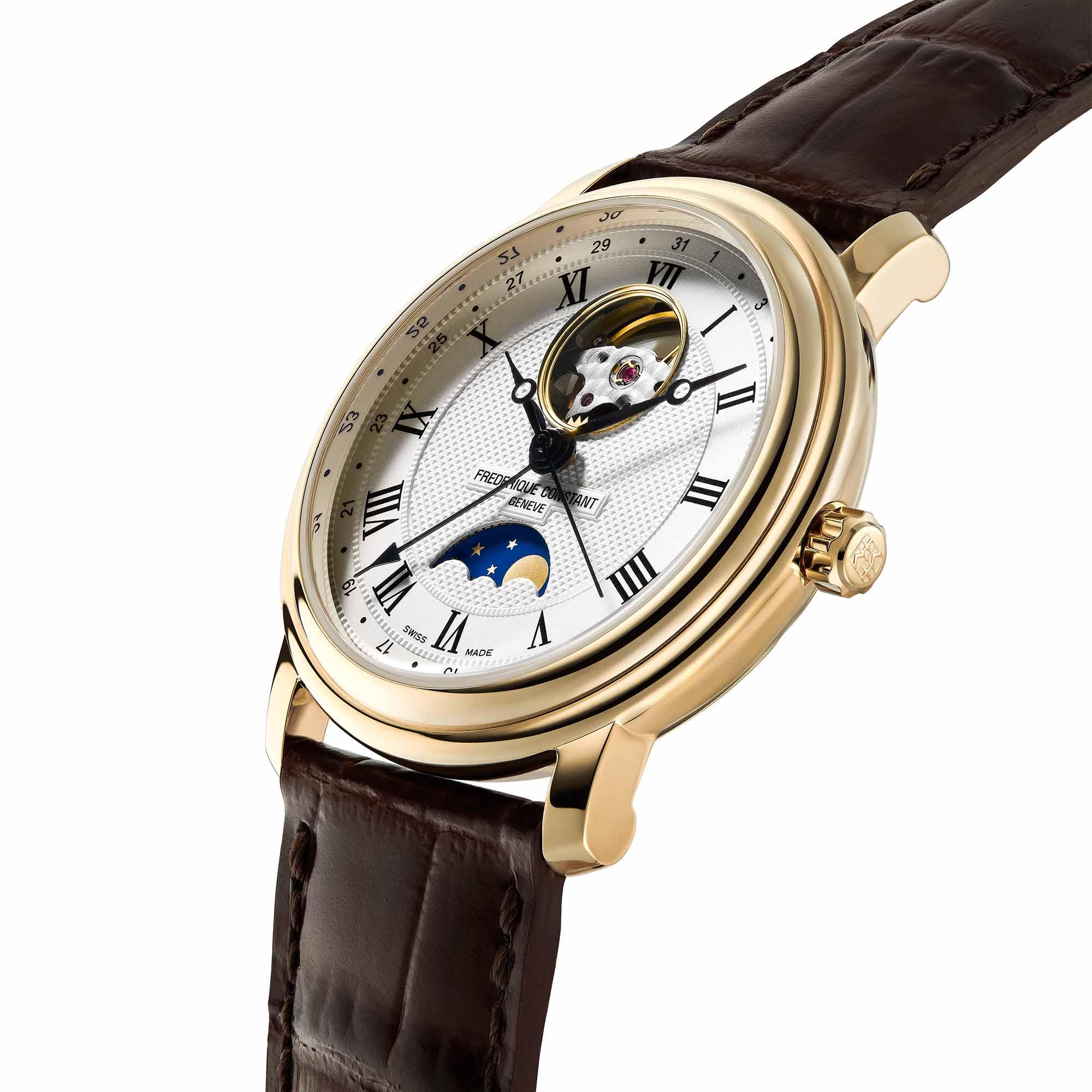 Classics Mondphase, Gelbgold von Frédérique Constant (FC-335MC4P5)