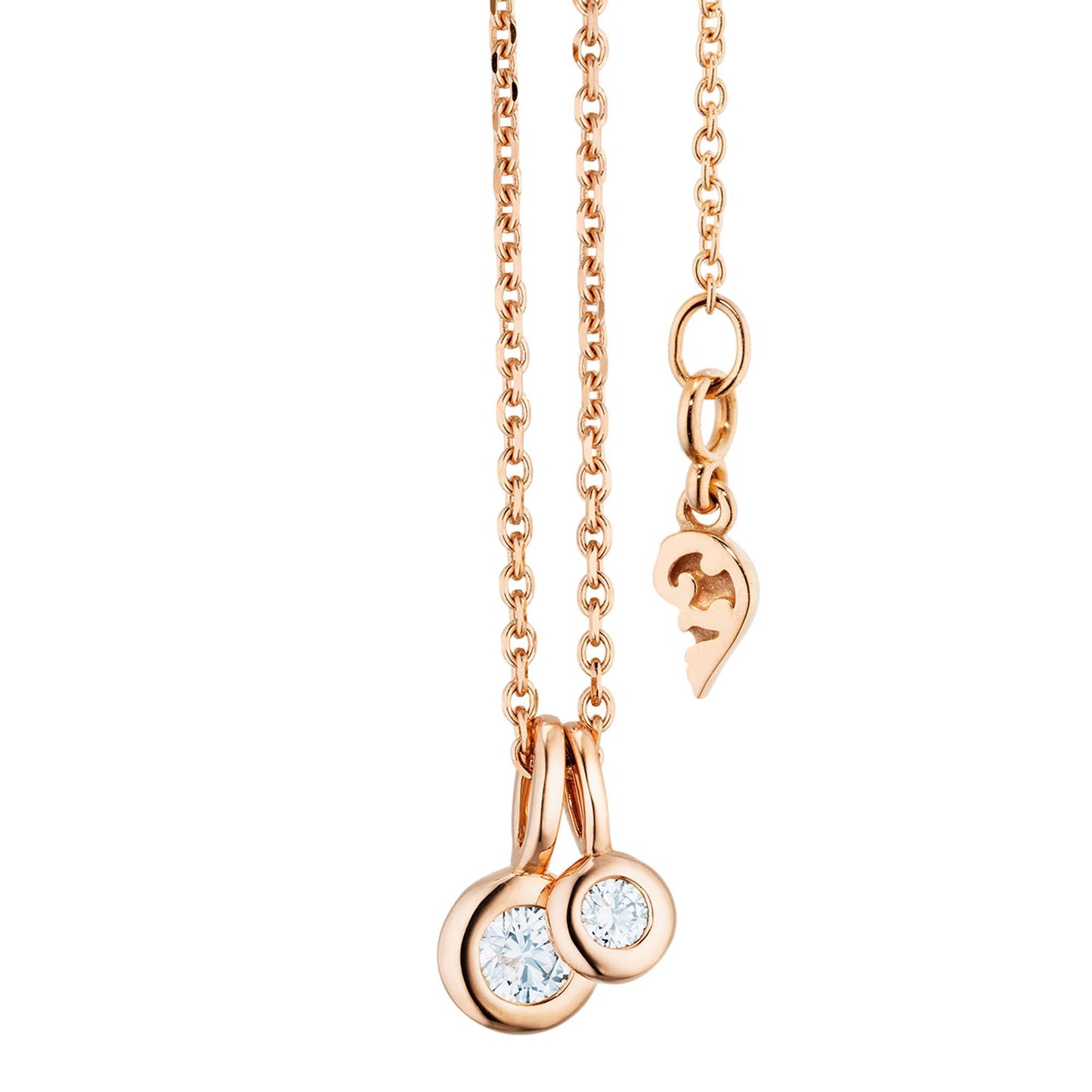 Collier Prosecco, Roségold • Diamant von Capolavoro (CO9BRW00620)