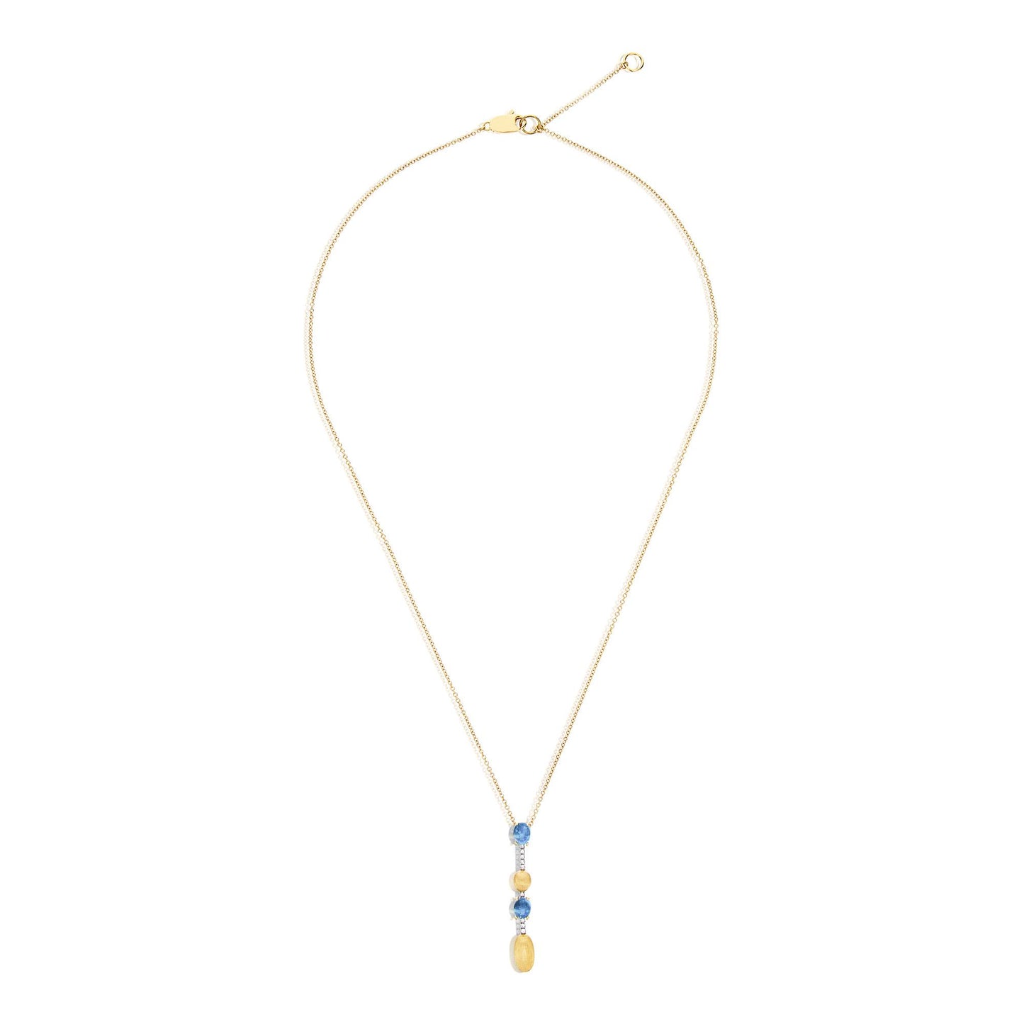 Dancing Azure Collier, Gelbgold • Diamant • Topas von Nanis (CS16-597)