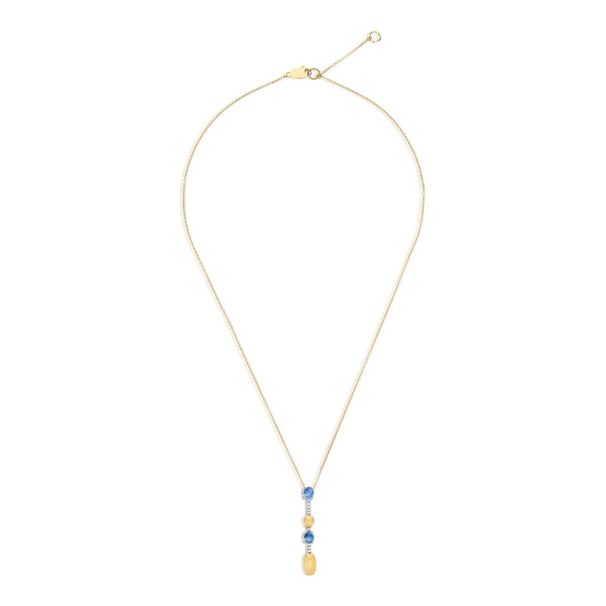 Dancing Azure Collier, Gelbgold • Diamant • Topas von Nanis (CS16-597)
