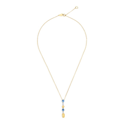 Dancing Azure Collier, Gelbgold • Diamant • Topas von Nanis (CS16-597)