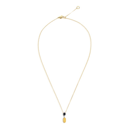 Dancing Mystery Black Halskette, Gelbgold • Diamant • Onyx von Nanis (CS13-597)