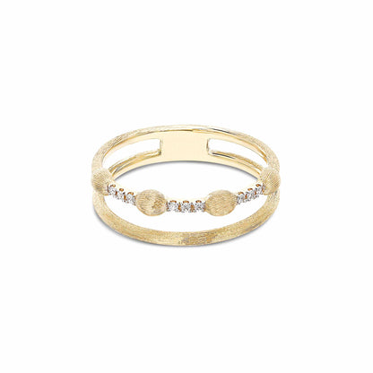 Dancing Mystery Black Ohrhänger, Gelbgold von Nanis (AS20-583) online kaufen