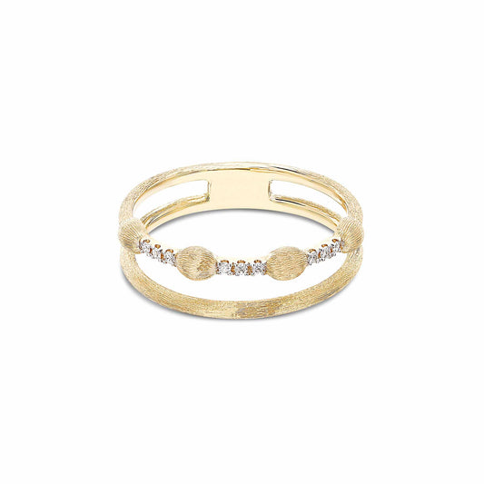 Dancing Mystery Black Ohrhänger, Gelbgold von Nanis (AS20-583) online kaufen
