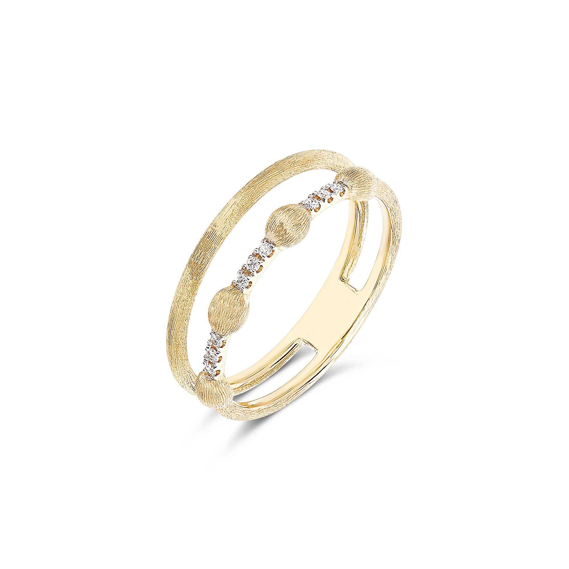 Dancing Mystery Black Ohrhänger, Gelbgold von Nanis (AS20-583) online kaufen