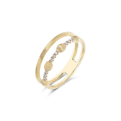 Dancing Mystery Black Ohrhänger, Gelbgold von Nanis (AS20-583) online kaufen