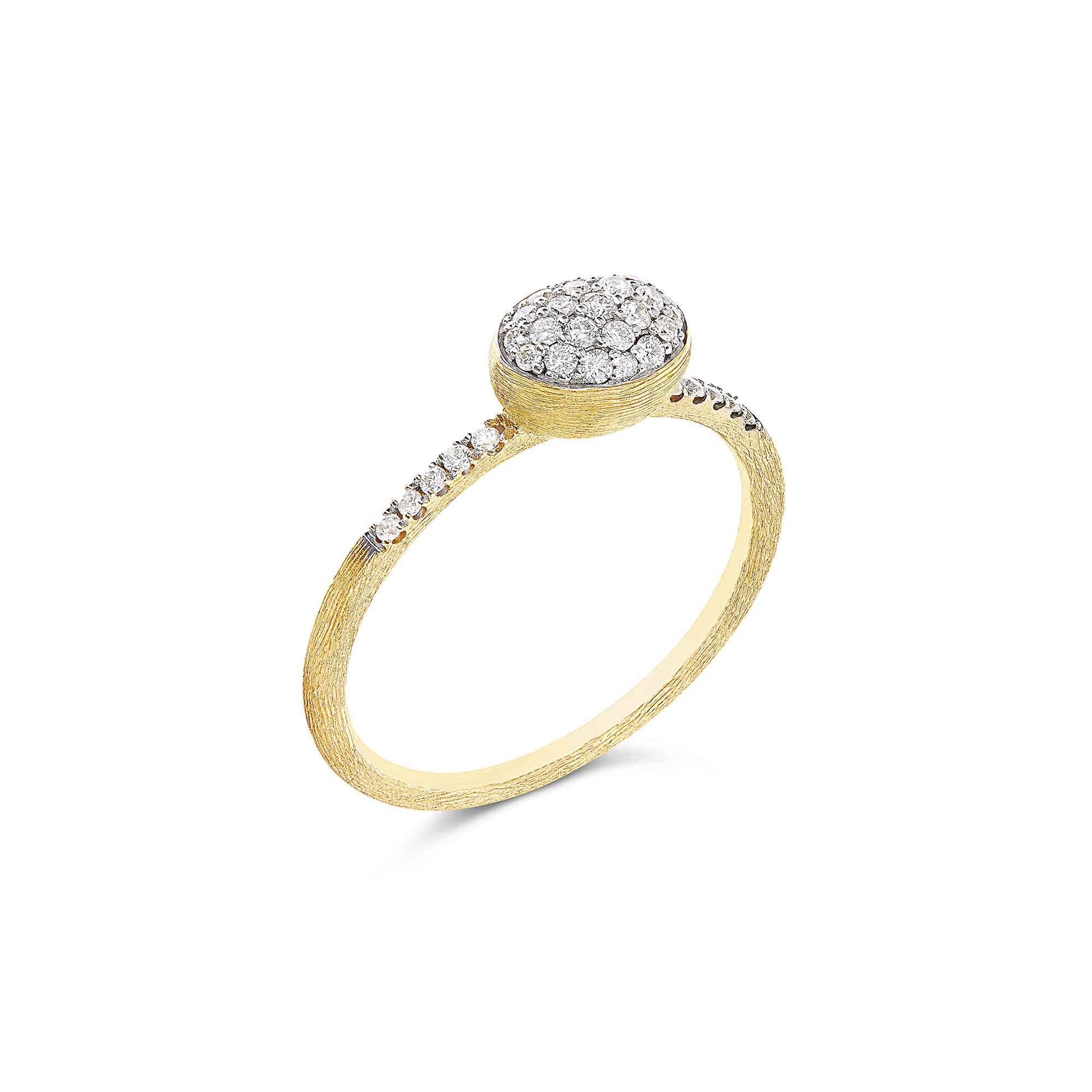 Dancing Mystery Black Ring, Gelbgold von Nanis (AS29-583) online kaufen