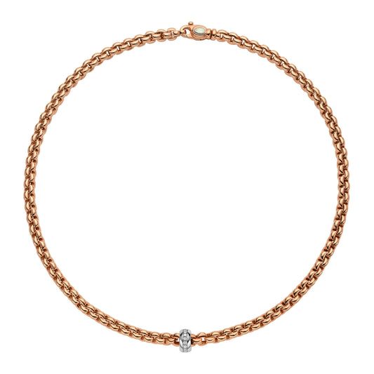Eka Collier, Bicolor-Gold • Diamant von FOPE (72110CX_BB_R_XBX_043)