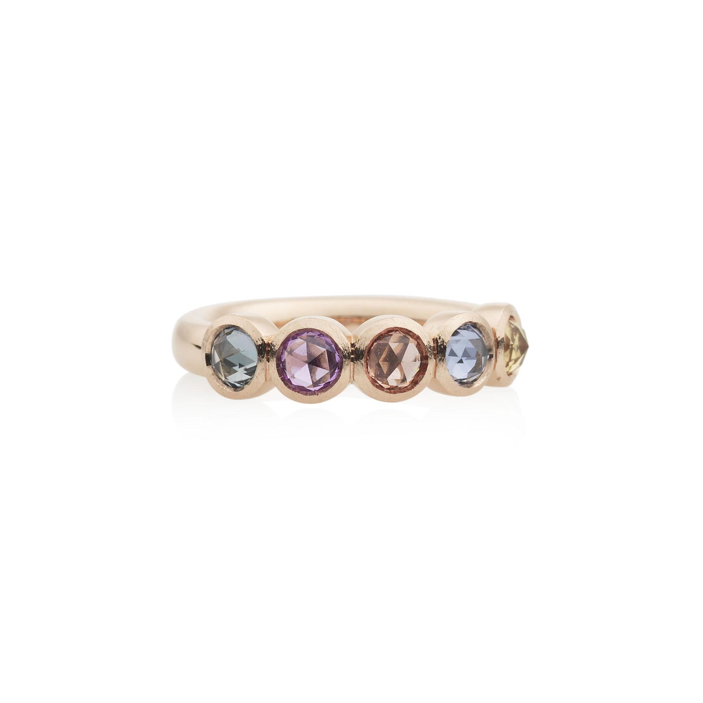 Full Circle Ring, Roségold • Saphir von Bron (2RR4866SMR2)