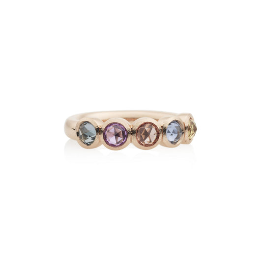 Full Circle Ring, Roségold • Saphir von Bron (2RR4866SMR2)