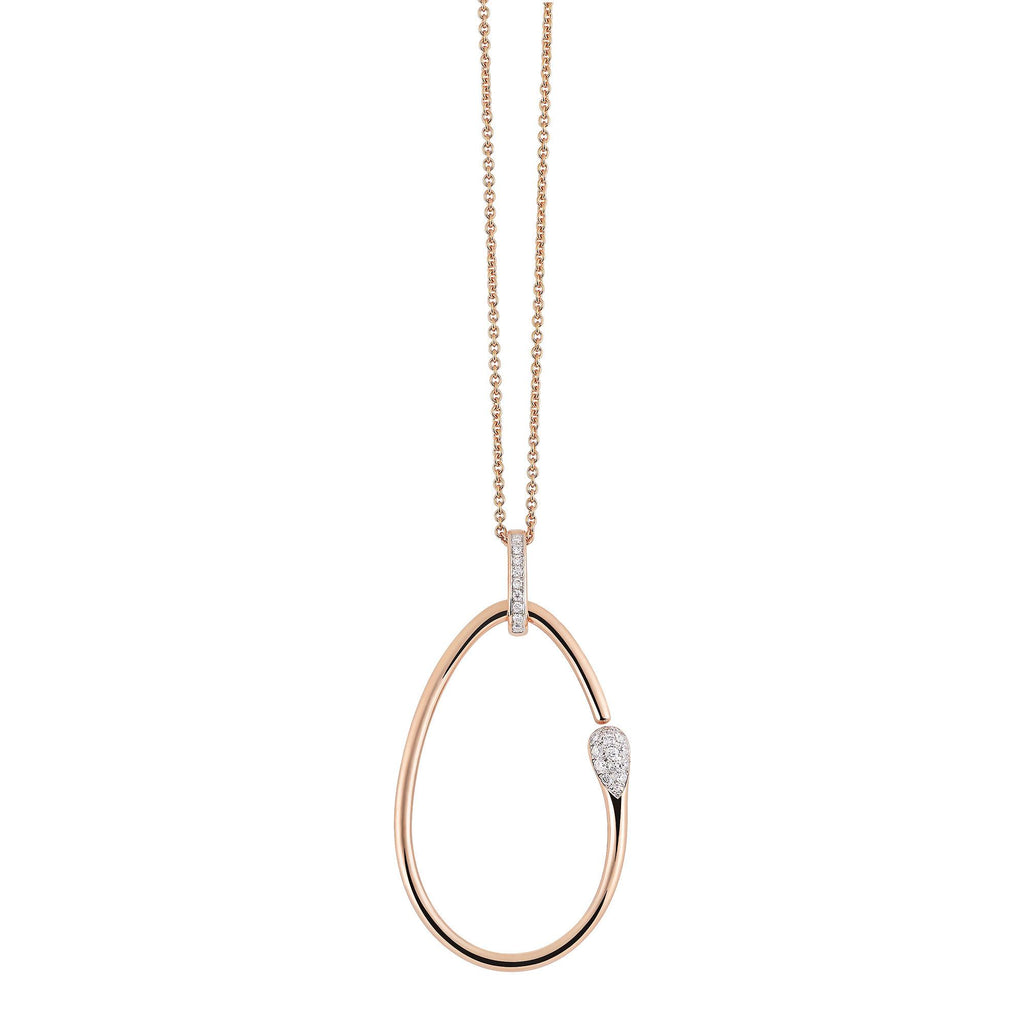 Goccia Anhänger, Roségold von Al Coro (P2581R) online kaufen