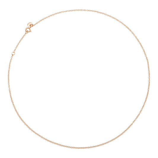 Essentials Halskette, Roségold - 40 cm von DoDo (DCB5012-CHAIN-0009R) online kaufen