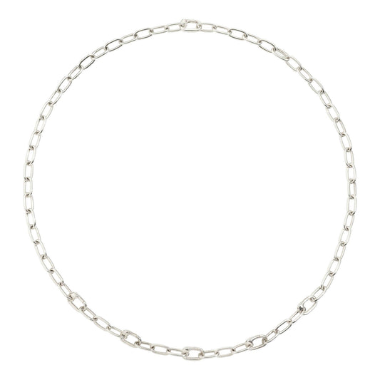 Halskette Essentials mit aufklappbaren Gliedern, Silber von DoDo (DCC1004-CHAIN-000AG)