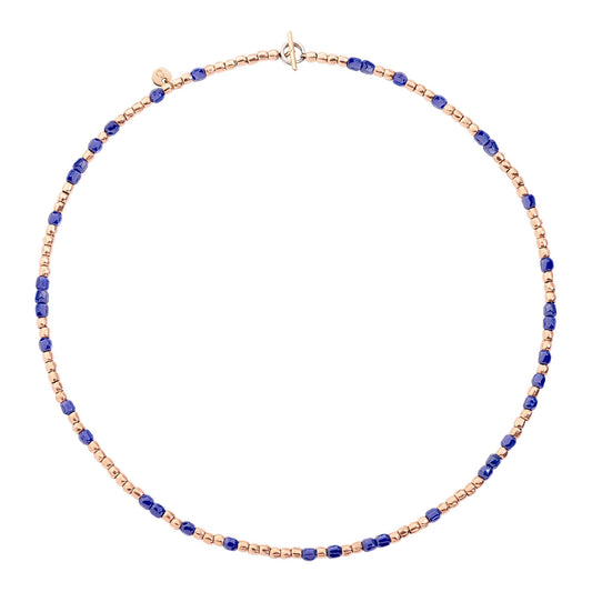 Halskette Mini-Granelli, Roségold von DoDo (DCC0002-GRANX-CBLMX)