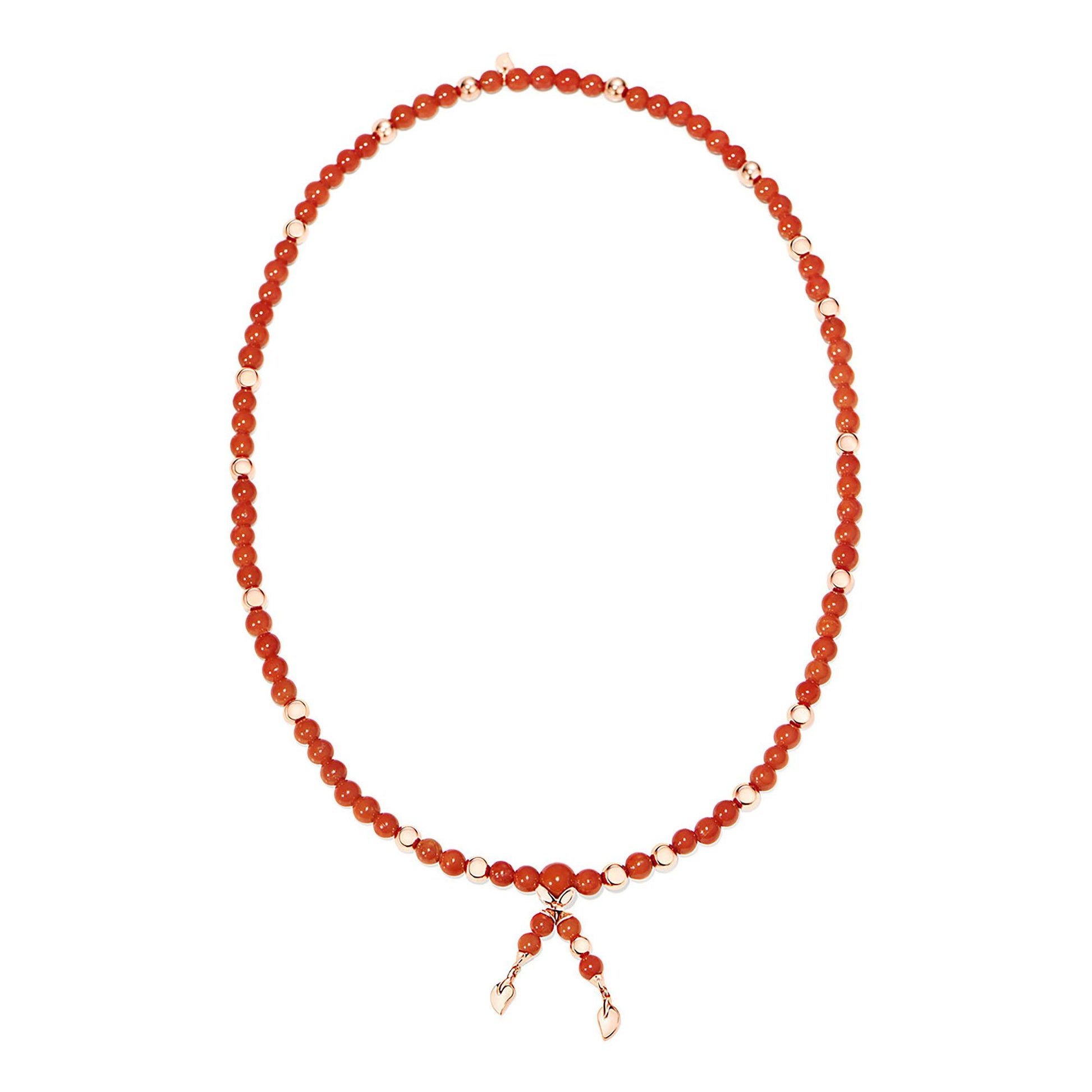 INDIA Armband medium Koralle, Roségold von Tamara Comolli (B-IND-Cor-m-rg)