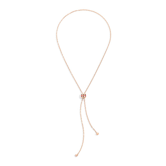 Iconica Halskette, Roségold • Granat von Pomellato (PCC3020O7000000GP)